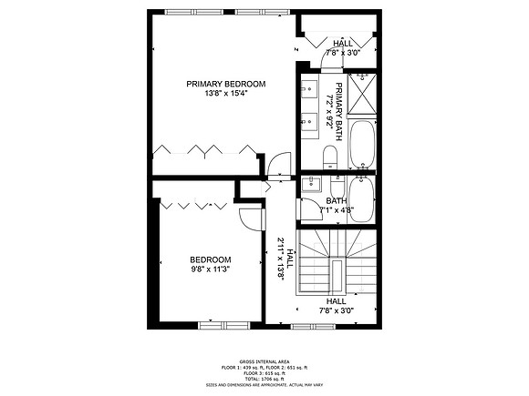 1405 South Plymouth Court-single-floor-dim_2